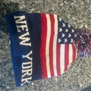 Patriotic New York Knit Beanie